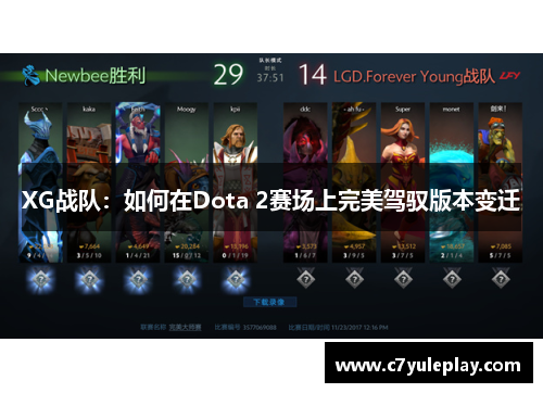 XG战队：如何在Dota 2赛场上完美驾驭版本变迁